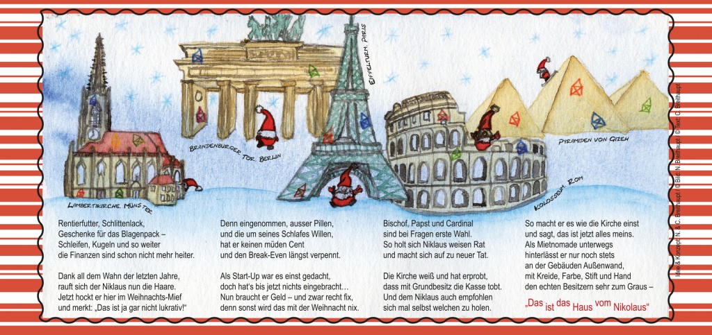 Weihnachtskarte-Nikolaus