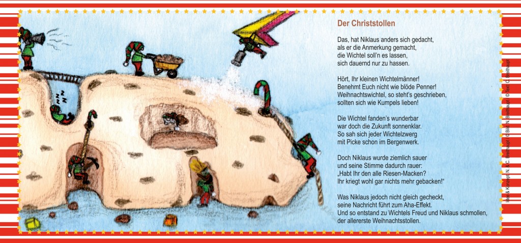 Weihnachtskarte-Christstollen