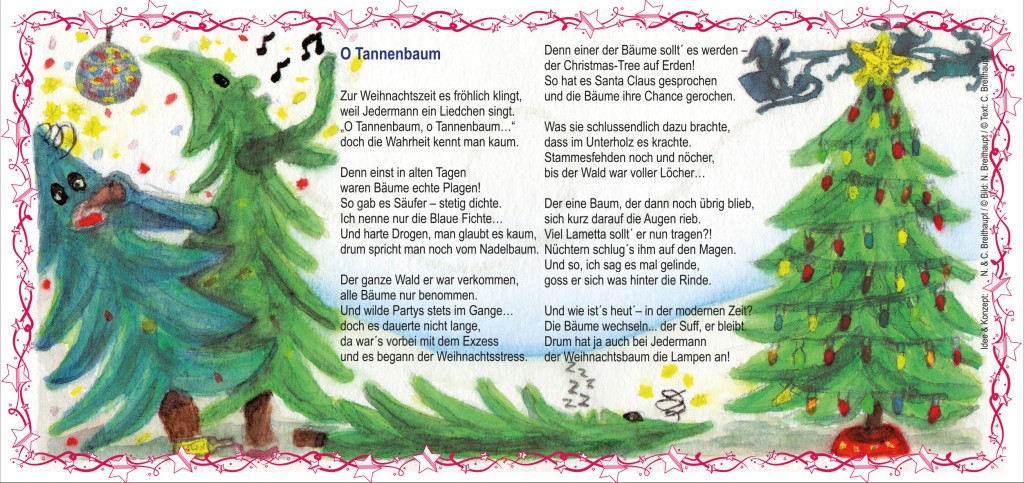 Weihnachtskarte-O Tannenbaum