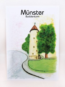 Münster-Poster-Buddenturm